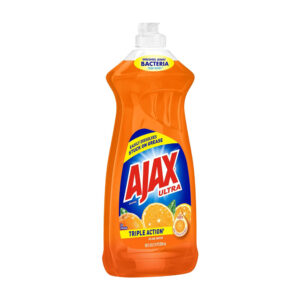 Ajax Triple Action Dish Liquid - Orange, 28 Fluid Ounces