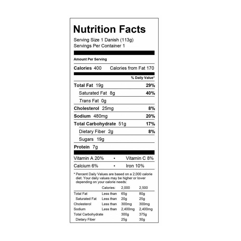 Oven Delights Strawberries & Cream Danish Made from scratch with fresh strawberries - Image 2